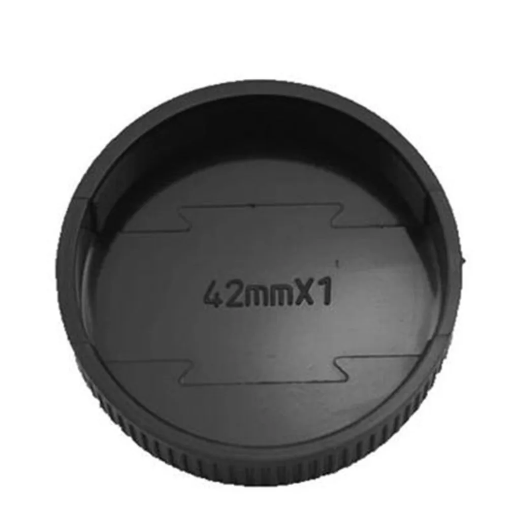 새로운 42mm 후면 렌즈 캡 플라스틱 스크류 캡 커버 방진 M42 렌즈 커버