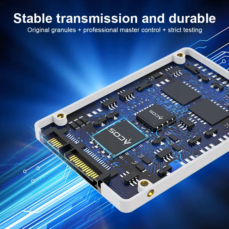 Disco Rígido Ssd Acos Sata3 Ssd 120 gb 128 gb 240 gb 256 gb 480 gb 512 gb tb Unidade de Estado Sólido Interno Ssd para Computador Desktop Portátil Unidade de - Imagem 3