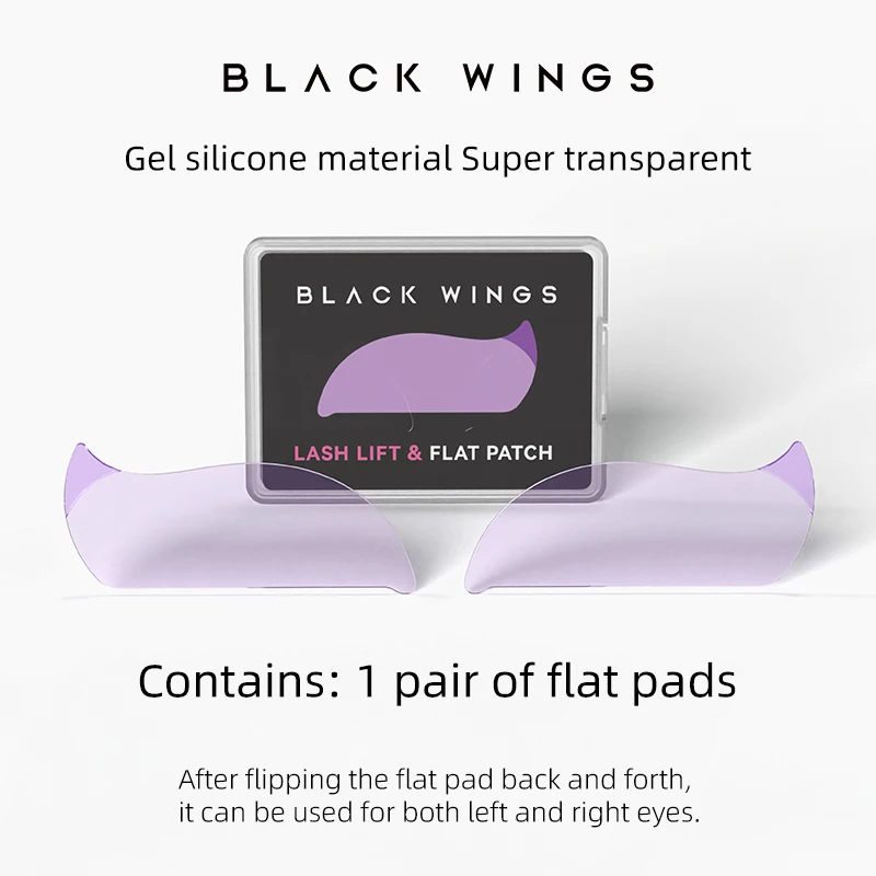 BLACKIWNGS 1PC 실리콘 래쉬 펌 패드 부드럽게 리프팅하는 속눈썹 로드 쉴드 셀프 접착식 속눈썹 컬러 액세서리 메이크업 도구