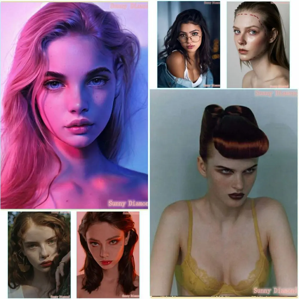 

Набор для алмазной вышивки «сделай сам», с цифрами