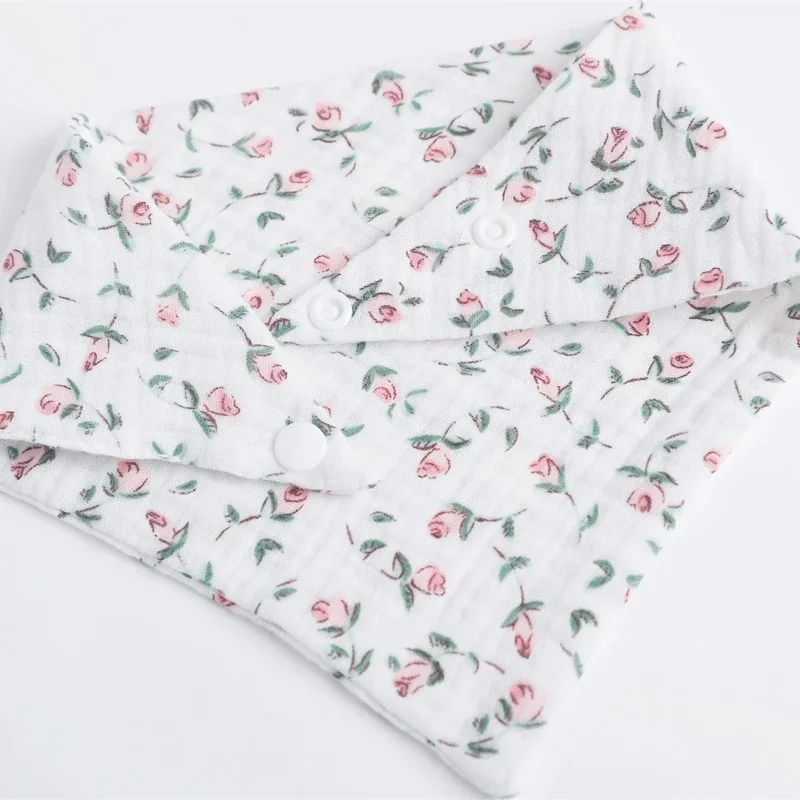 Baby Saliva Towel Soft Cotton Baby Burp Cloth Kindergarten Handkerchief Newborn Washcloth Nursing Towel 5pcs