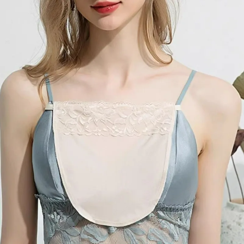 Lace Tube Top Women Prevent Exposure Camisole Underwear Comfortable Breathable Bra Tops Lightweight Solid Color Lace Chest Wrap