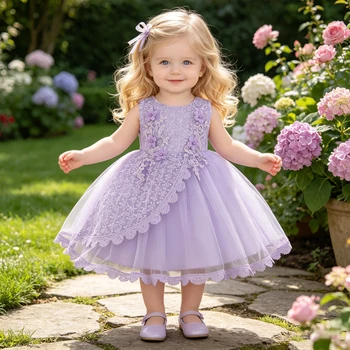 Elegant Tulle Princess Dress 1