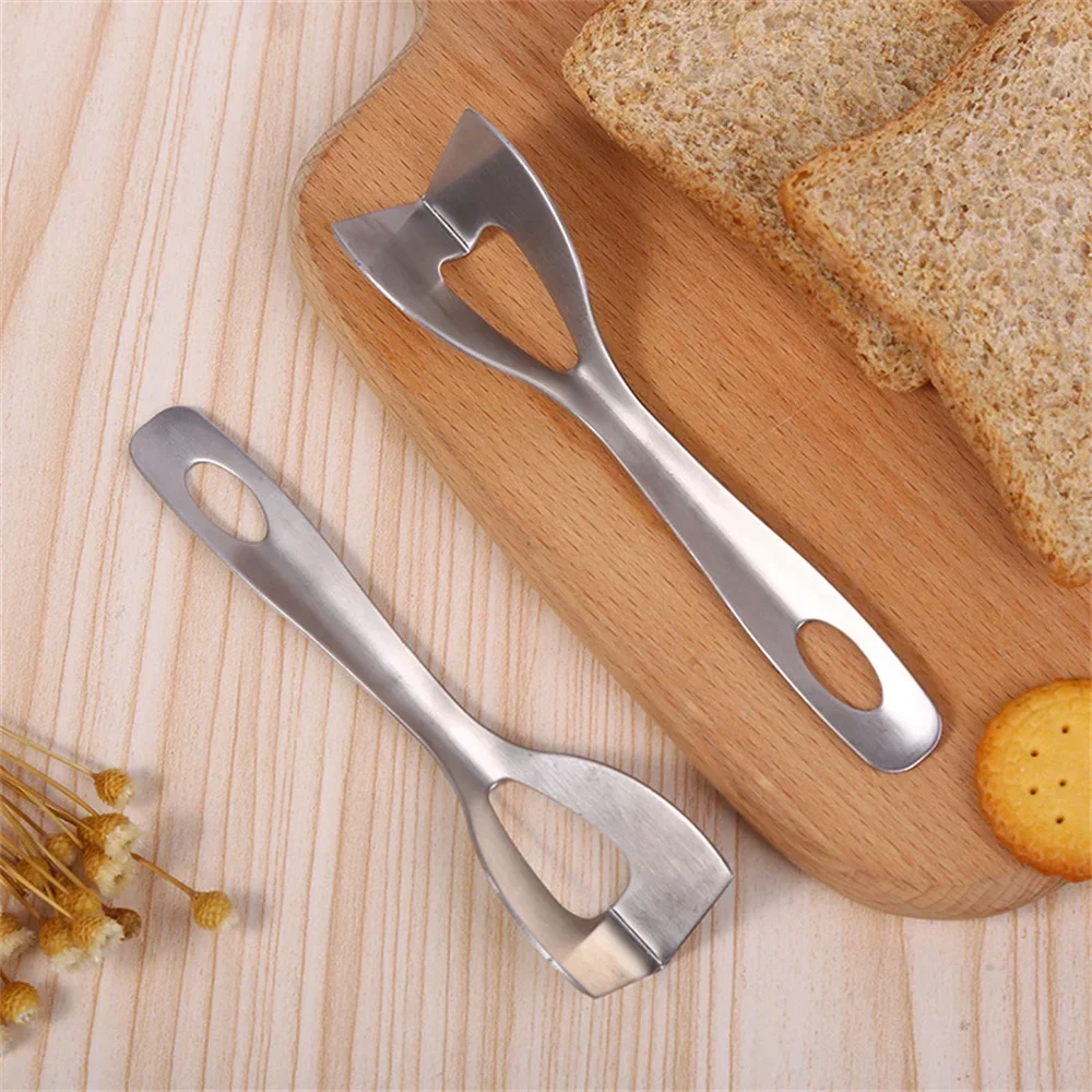 Baking Tools Kitchen Novel Kitchen Accessories Cheese Cutter 304 Stainless Steel Silicone Handle Butter Square Spatula Bakeware