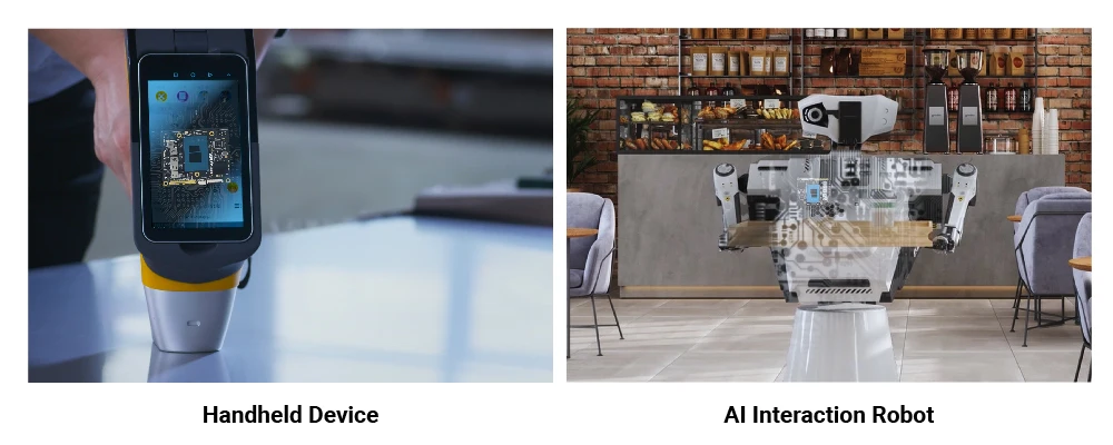 Applications of LattePanda Mu x86 compute module - AI Interaction Robot and Handheld Device