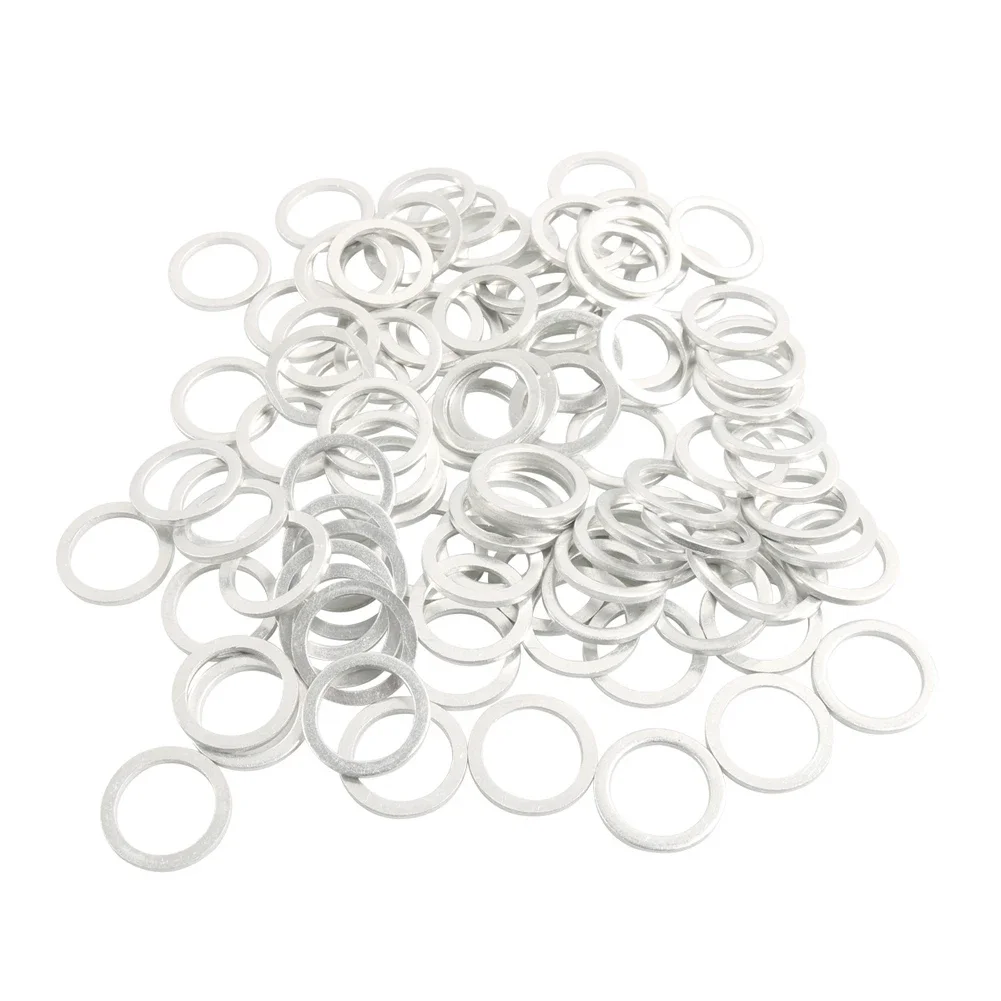 Toyota Runner Avalon Camry Transmission Case Plug Gasket Automotive Oil Drain Plug Seal Gasket 100-25PCS OE:9043018008
