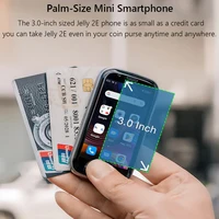 Unihertz Jelly 2E 4+64GB Mini Smartphone Unlocked Global Version 4G Android 12 and HD Voice Supported 4+64GB Phone With SD Card 2