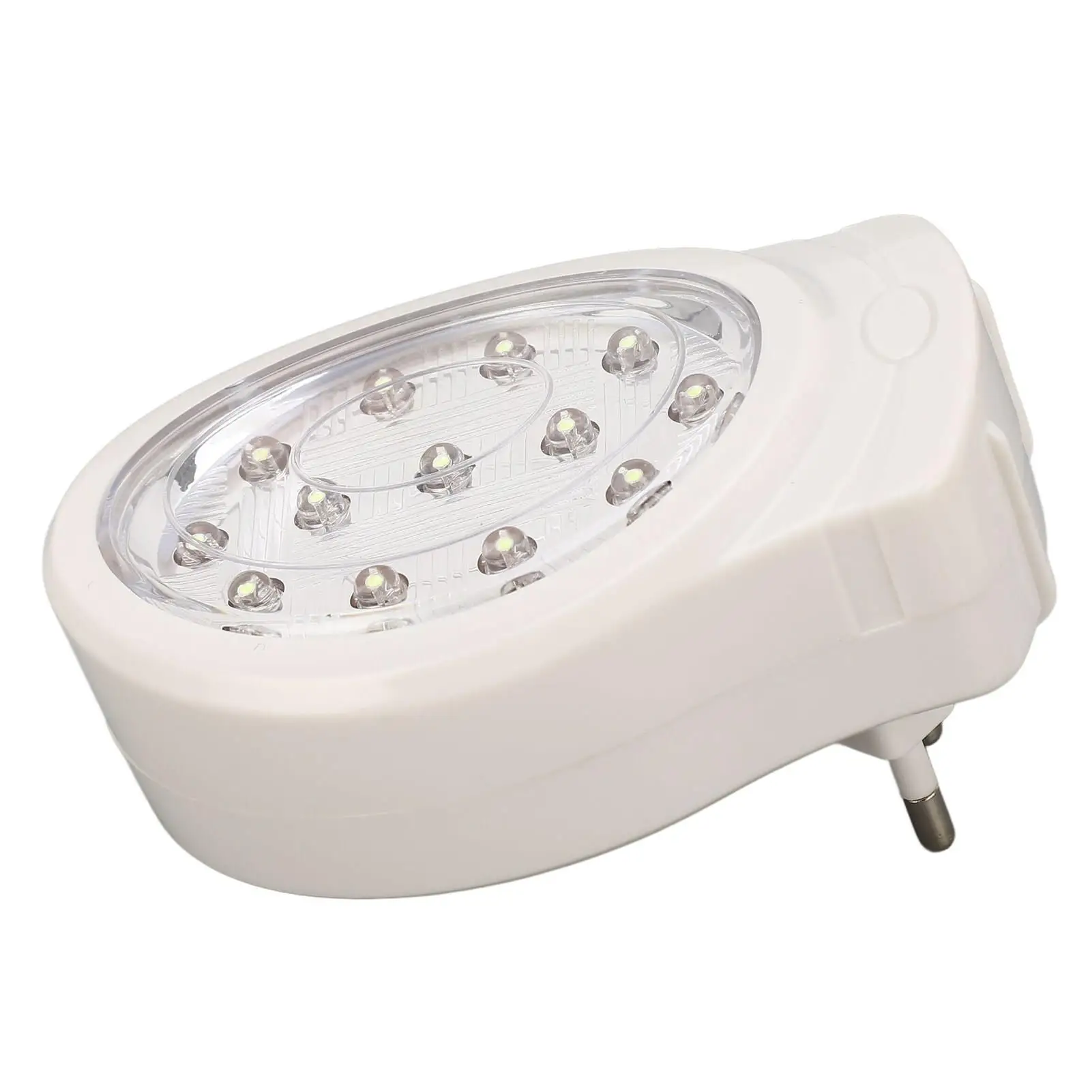Rechargeable 2W LED Emergency Light Cold White Dual Mode Energy-Saving AC110-240V Power Failure Lamp