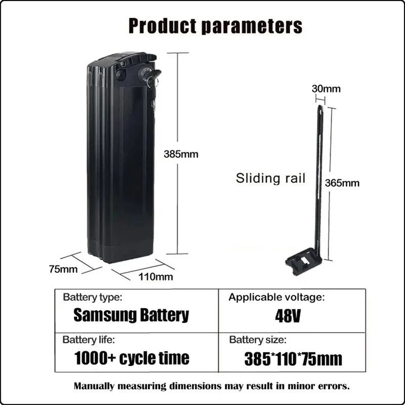 E bike 48V 50ah Battery Electric Bike Bafang 1500W Motor 48V 20ah 35ah 40ah 30ah Lithium Battery Silverfish