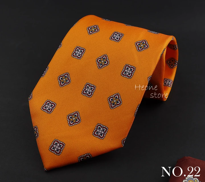 Mode 9 cm Herren Druck Krawatte Paisley Böhmen Muster Krawatte Für Männer Bräutigam Hochzeit Party Business Büro Krawatte Zubehör – Detail 23