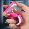 3D Printed EDC Soothing Spinner Stress Relief Toys Gift Shape Fidget Ring Small Pistol Toys for Anxiety and ADHD Sufferers 3