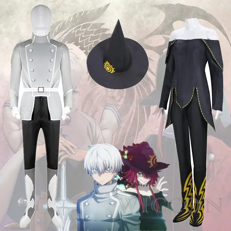 

Anime Ragna Crimson Cosplay Costume Ragna Cosplay White Outfit Party Carnival Halloween Cosplay Costume