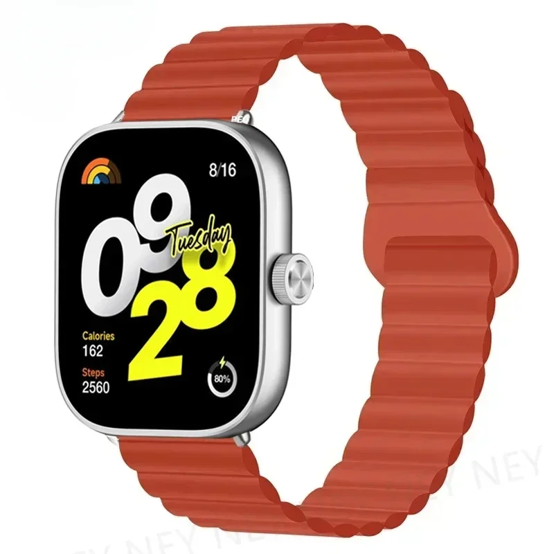 Magnetic Silicone Sport Wristband Bracelet - Universal Smartwatch Accessory
