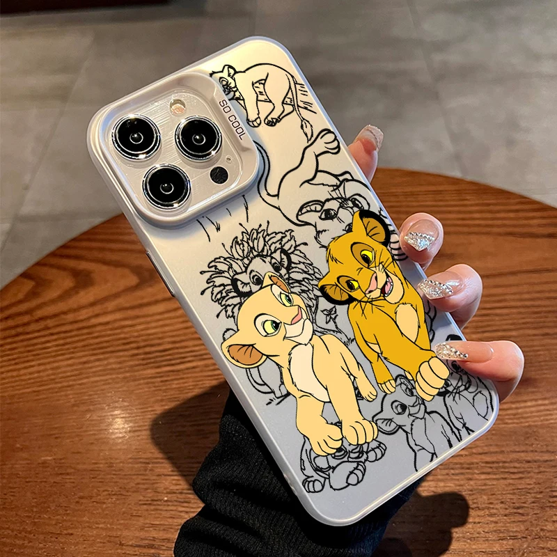 ディズニーライオンキング Nalas 電話ケース iphone 16 15 14 13