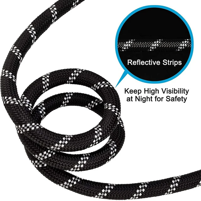 300cm Nylon Reflective Pet TractionRope Small medium-sizedmulti-color Circular tractionrope comfort handle dog leash Pet Product 5