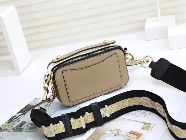 2023 New Luxury Designer Camera Bag Wide Shoulder Strap Single