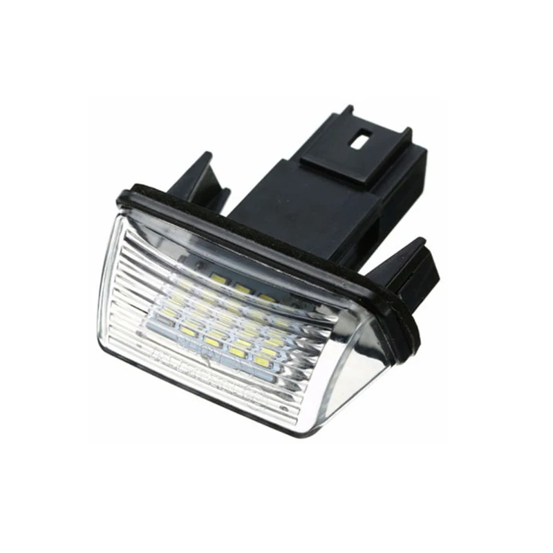 1pc 12V 18LED ڵ ȣ  12V 6500K  Ǫ 206 207 307 308 406 407 Ʈο C3 C4 C5 C6