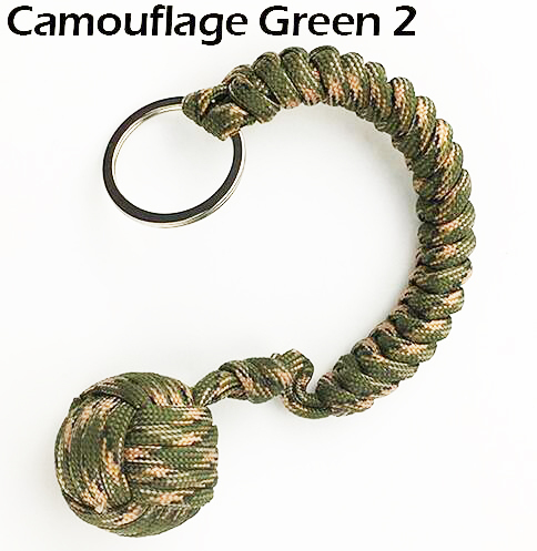 Self Protection  Fist Steel Ball For Girl Bearing  Lanyard Survival Key Chain Window Breaker  Self Defense Tool