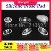 2000pcs Screw in Type Optical accessory Silicone nose pads various types sizes optional glasses nose pad eyeglasses repair part 1