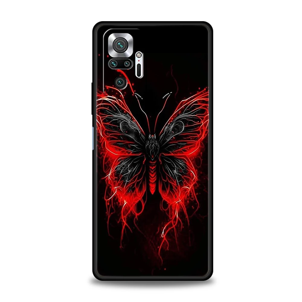 Elegant Butterfly Design Soft TPU Phone Case Cover