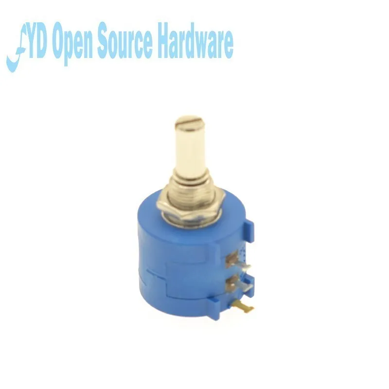 3590S Multiturn Potentiometer 1K 2K 5K 10K 20K 50K 100K 100R 200R 500R ohm Potentiometer Adjustable Resistor Multiturn Potentiometer Linear Potentiometer Rotary Potentiometer Potentiometer Kit Trimmer Potentiometer Adjustable Resistor Potentiometer Knobs Electronic Components