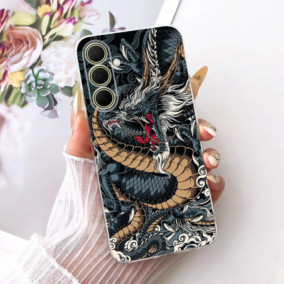 Cool Fashion Painted Soft Silicone Cover Case - Stylish Protective Shell