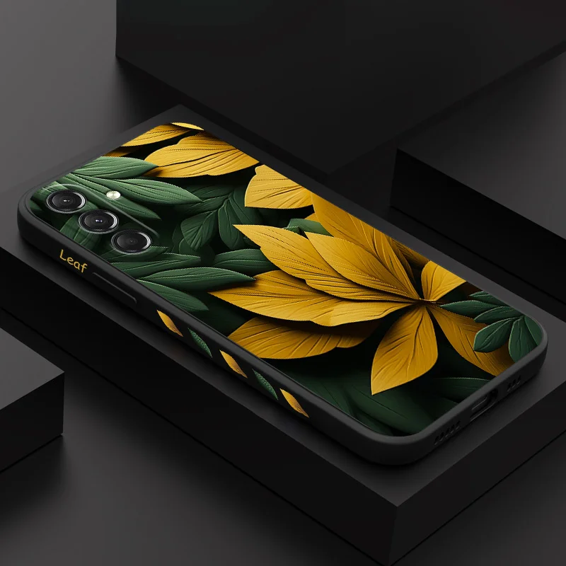 Elegant Carve A Leaf Phone Case - Stylish Protective Cover