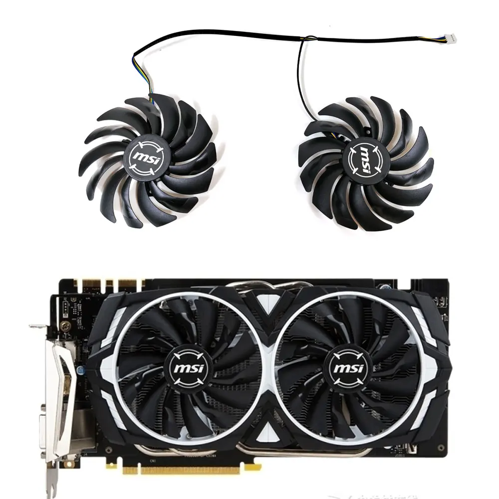 Nuova Ventola Gpu Da 95Mm A 4Pin Muslimexayp Gtx1080 Ti Per Ventola Di Raffreddamento Della Scheda Grafica Msi Gtx1060 1070 1070Ti 1080 1080Ti