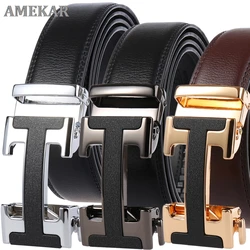 Male Belt New Designer Men's Belts Luxury Man Fashion Belt Luxury Brand For Men High Quality Automatic Buckle