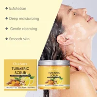Gommage exfoliant au curcuma et au citron, débouchage des Pores, améliore la rugosité de la peau, renforce la barrière cutanée, soulage la sécheresse, gommage propre du corps 6
