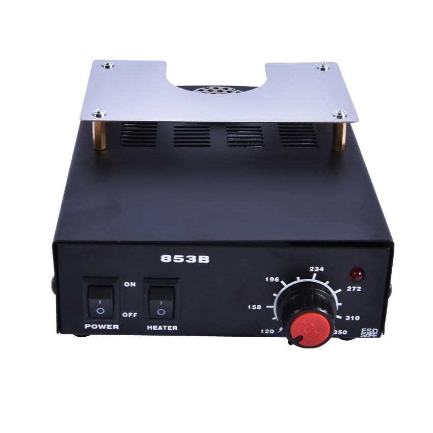 853B 220V/540W preheating station BGA recovery station for BGA PCB Preheating / heating / desoldering Hot air adjustable air 3