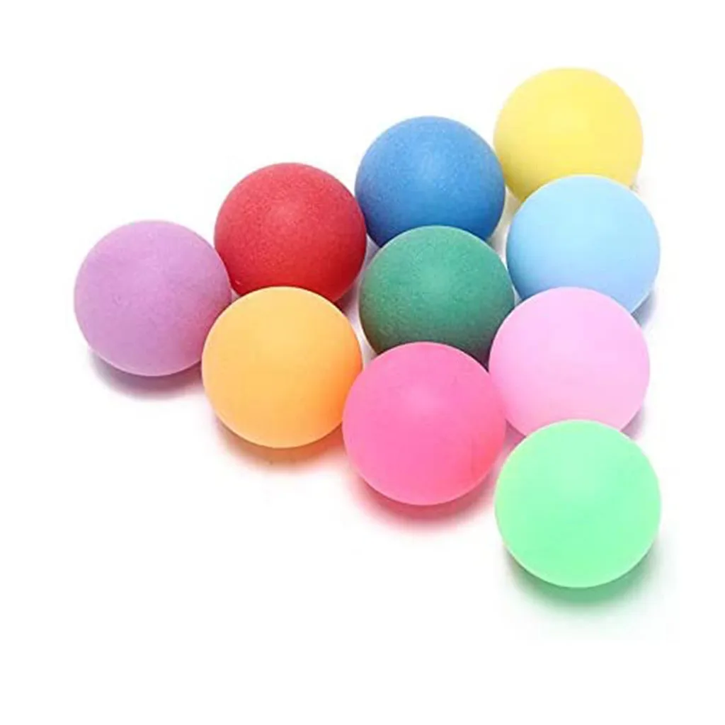 25pcs Colored Pong Balls 40mm Entertainment Table Tennis Balls for Game Advertising,Entertainment, Game Accessory