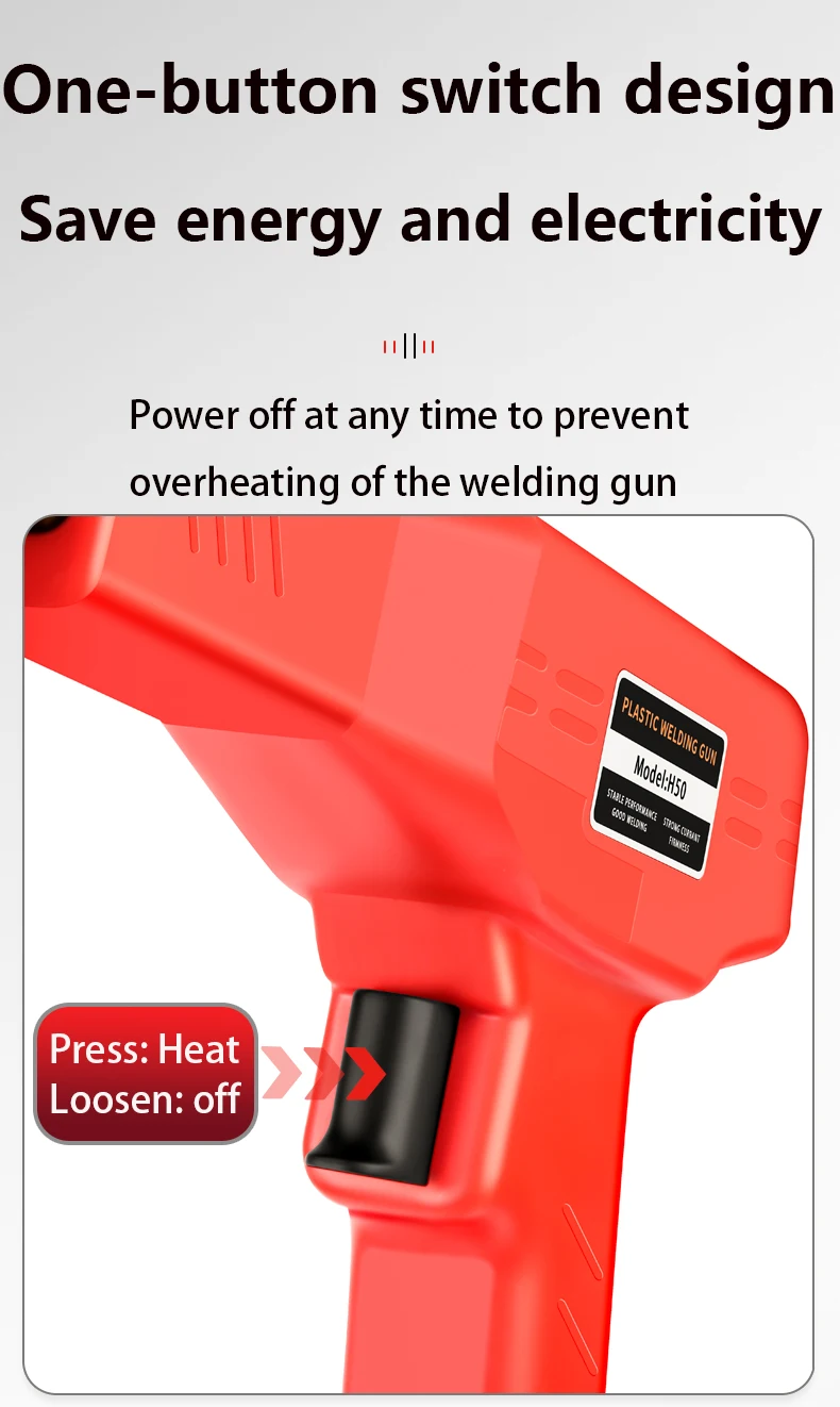 Applicazione di graffette su una larga crepa del paraurti per il rinforzo