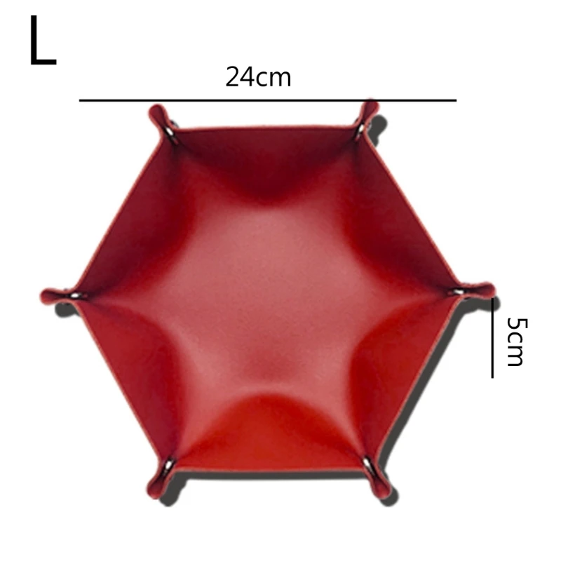 

Лоток для кубиков для DND Игра в кости D&D для более прочных защелок Складной шестигранник из искусственной кожи