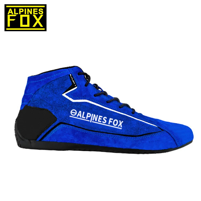 Adult Kart Shoes Cowhide Leather Indoor Karting Motorcycle Shoes Boots 3 Color FIA Approved motorcycle shoes motorcycle boots