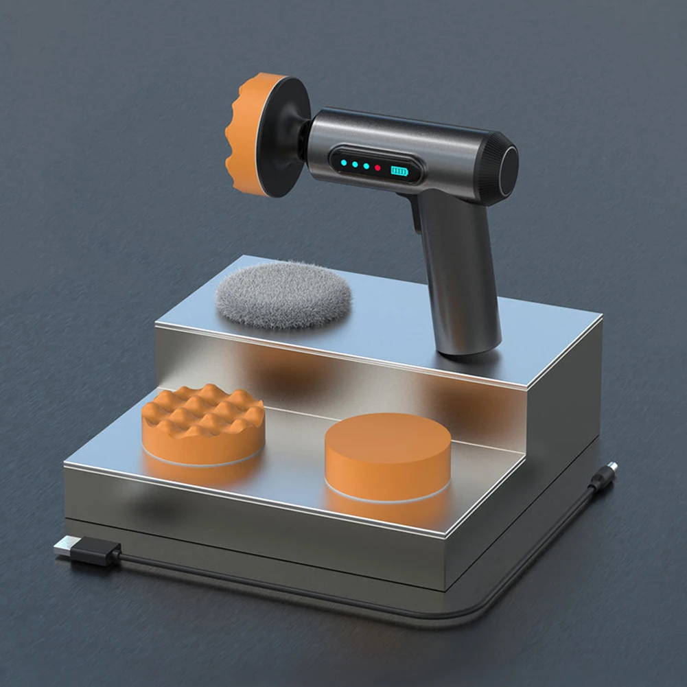 Wireless polisher electric car polisher speed adjustable car polishing waxing grinding machine power tool for polishing