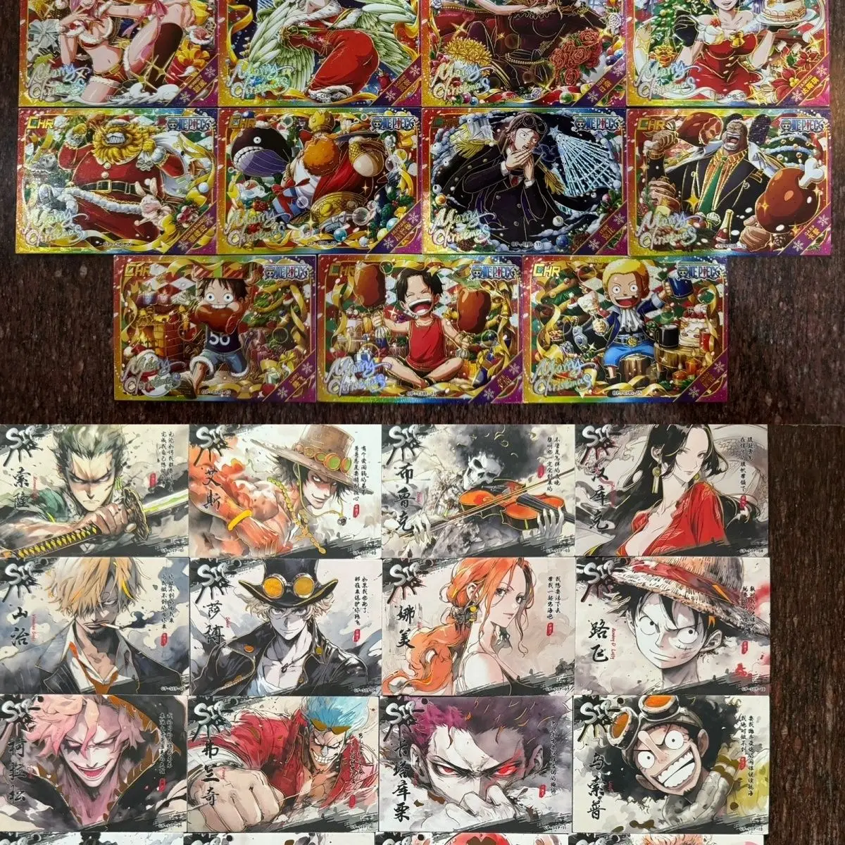 Anime One Piece Boa Hancock Nico Robin Nami Uta Yamato Perona Rebecca Vivi Collectible Card Toy Christmas Birthday Gift 3