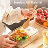 Food Storage Container Vacuum Storage Box with Drain Net Large Capacity Food Dispenser Transparent Sealed Tank Kitchen Organizer 2