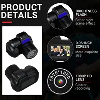 8MP Mini Y3000 Keychain Camera Photo Tiny Digital Body Cameras Thumb Cam DV Micro Camcorder Support SD Card With Screen for Kids - Image 3