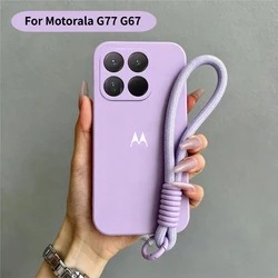 Luxurious Liquid Silicone Phone Case for Edge 70 Fuison Plus (PURPLE)