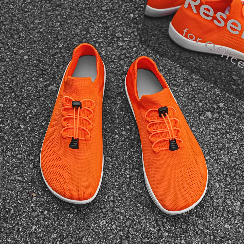 Atmungsaktive Barfußschuhe Aus Mesh Für Herren Mit Breiter Zehenbox_voghion.com