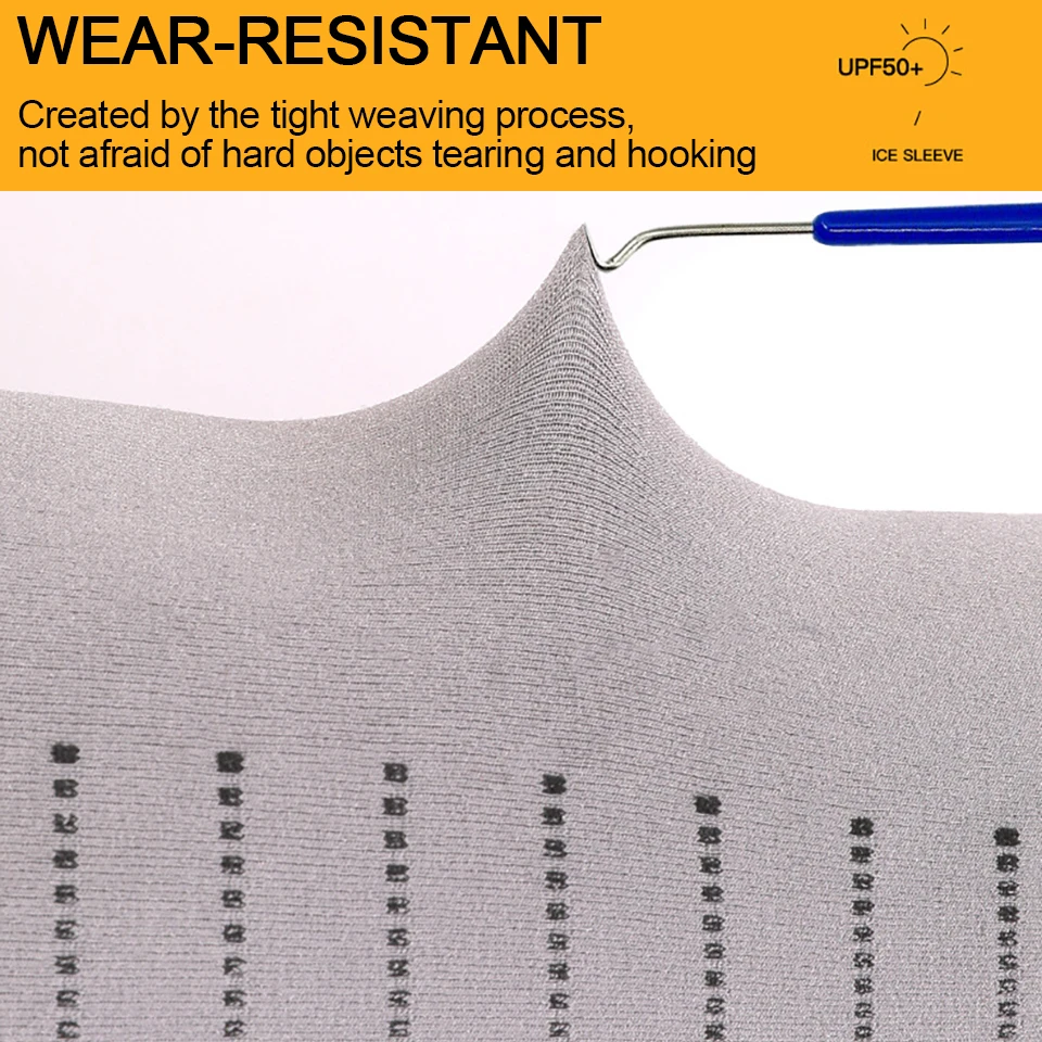 Summer Arm Sleeves Breathable Ice Silk Cycling Sleeve Running Fishing Sunscreen Arm Support Unisex UPF50+ sun protection arm sleeves arm sleeves cooling arm sleeves