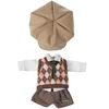 Ob11 Doll Clothes English Style Student Uniform Doll Diamond Plaid Vest Suit Doll Shorts For Molly Gsc Ymy P9 P10 Body Uf Doll 6