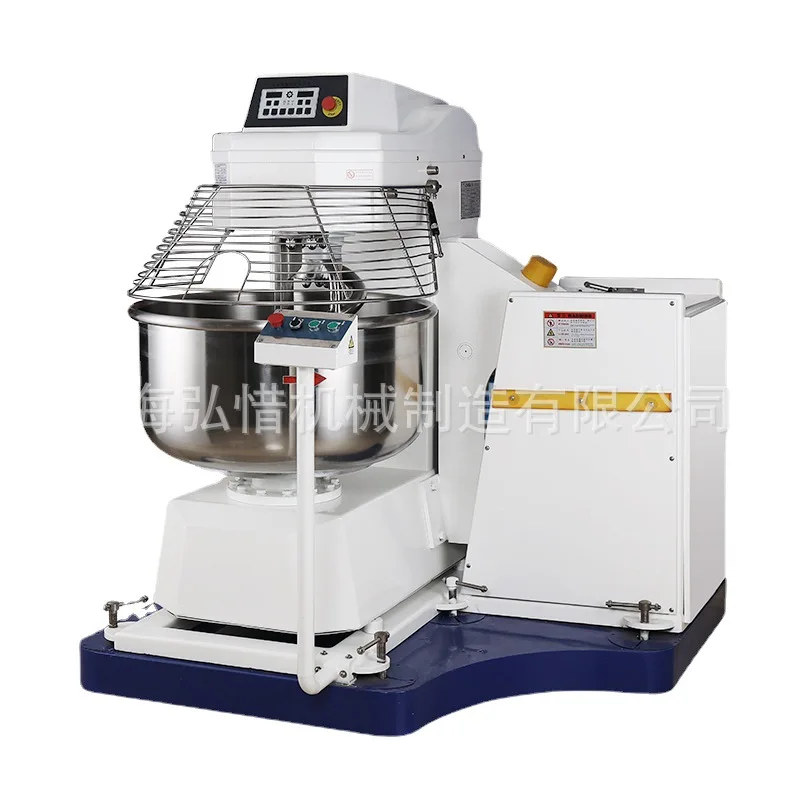 Turnover Mixer 3/4/5 Packets Of Flour 125kg Kneading Machine Food Factory Pasta Machine Automatic Lifting And Turning Cylinder 5