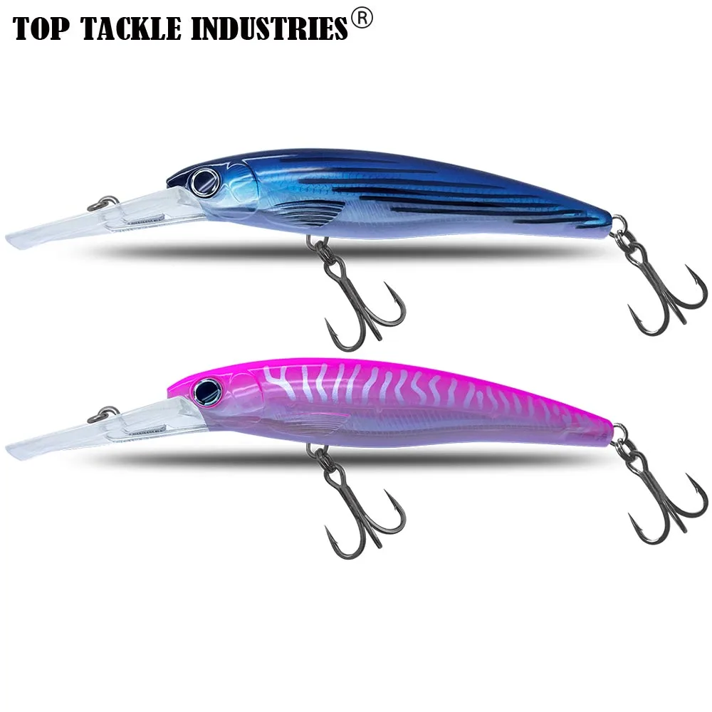 CF LURE 1PCS Minnow Slow Sinking Fishing Lure With Long Lip 140mm160mm180mm  Big Crankbait Trolling Artificial Bait Pike - AliExpress