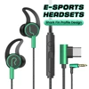 OLAF In-Ear Headphones Wired Earphones 3.5mm/Type-C Handsfree Earbuds 90-Degree Elbow Plug Headset Gamer For iPhone16 15 Samsung 2