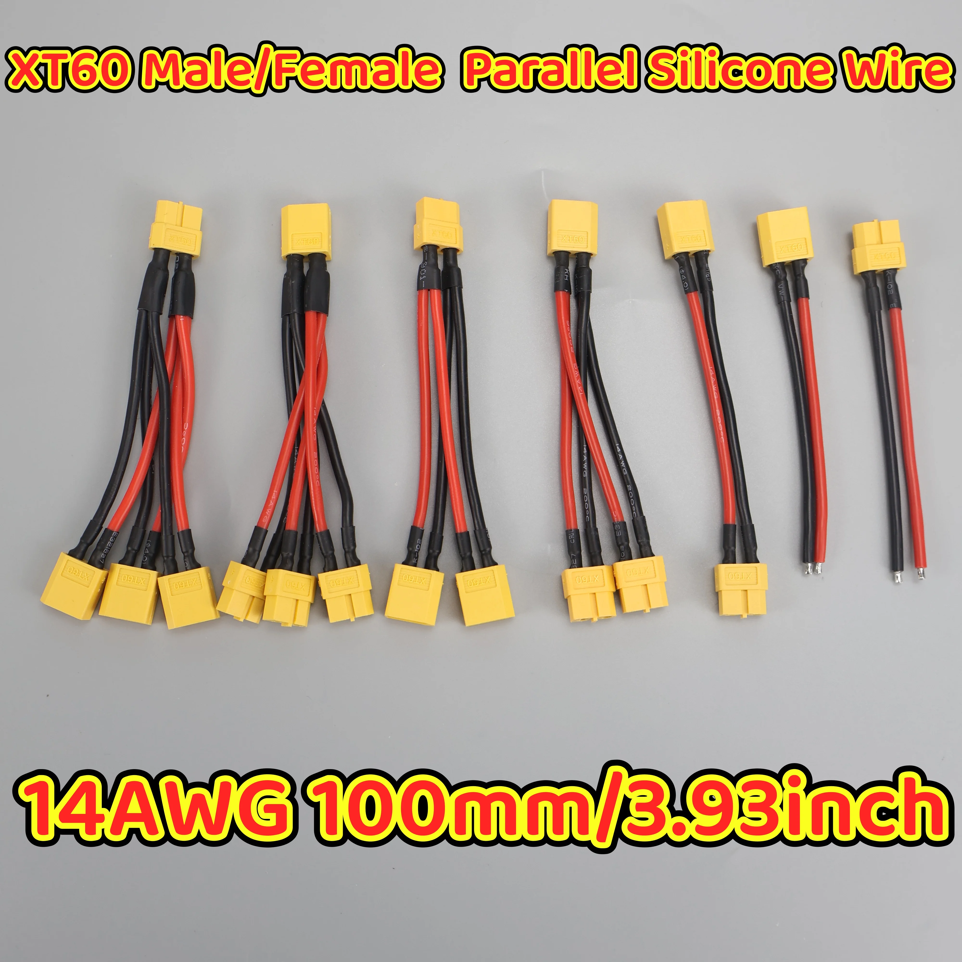 XT60 Parallel Silicone Wire 2M