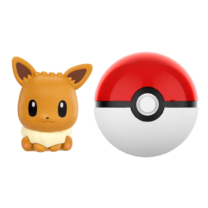 Pokemon Anime Figuren Blind Poke Ball Mini Puppen Original Echte Gengar Bulbasaur Sylveon Auto Modell Desktop Ornament Spielzeug Geschenk – Detail 10