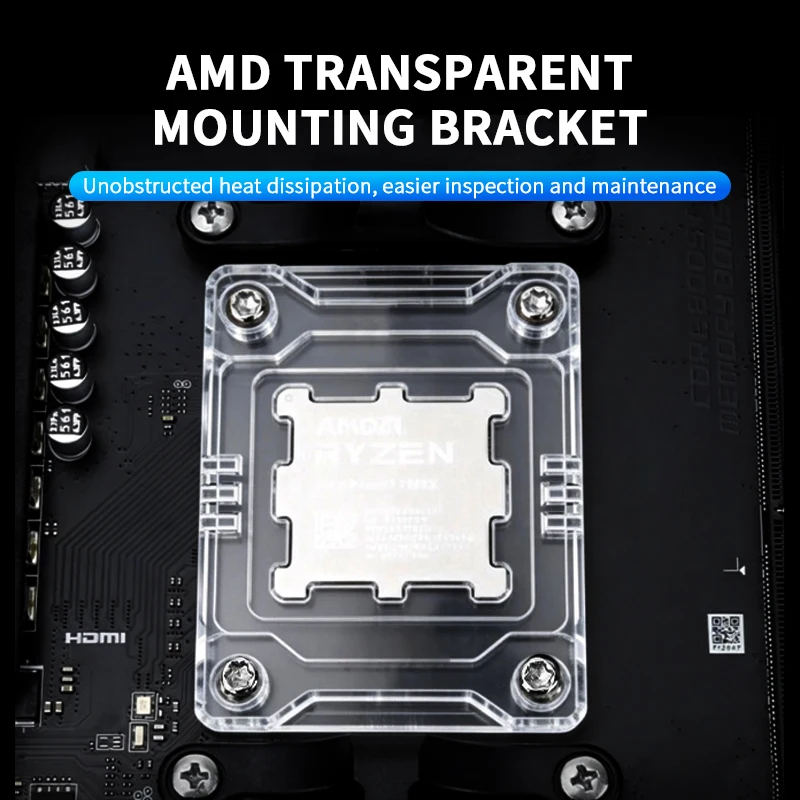 UPSIREN AMD AM5 V2 BCF CPU 굴곡 보정 고정 버클 AM5 플랫폼 CPU 설치 고정 스메도, 내열성