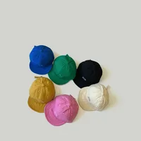 Baby Hat Spring Autumn Korean Version Hats New Boys Girls Sunscreen Soft Brim Caps Shade Children's Baseball Cap 1 2 3 4 Years 1